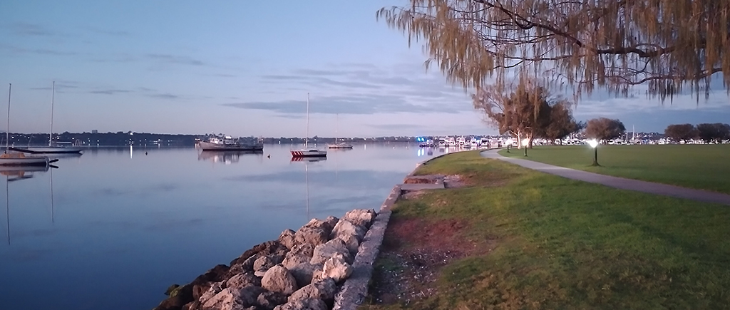 Dinghy weather at Swan River