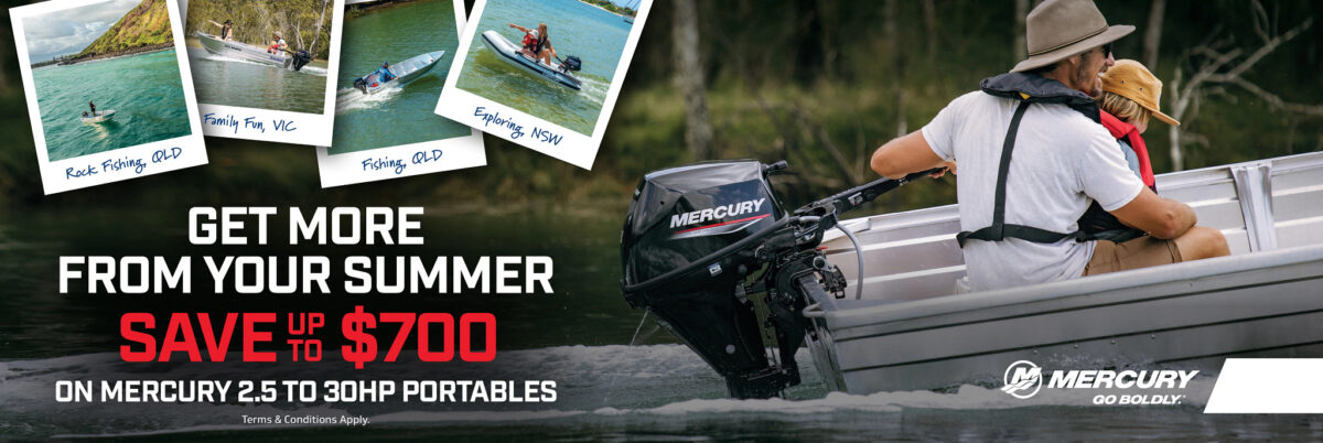 Mercury FourStroke outboards offer