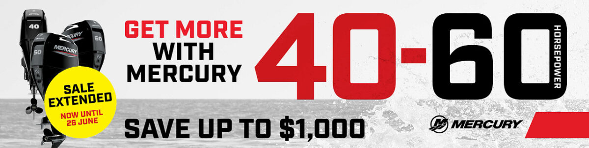 Mercury outboard offer extended